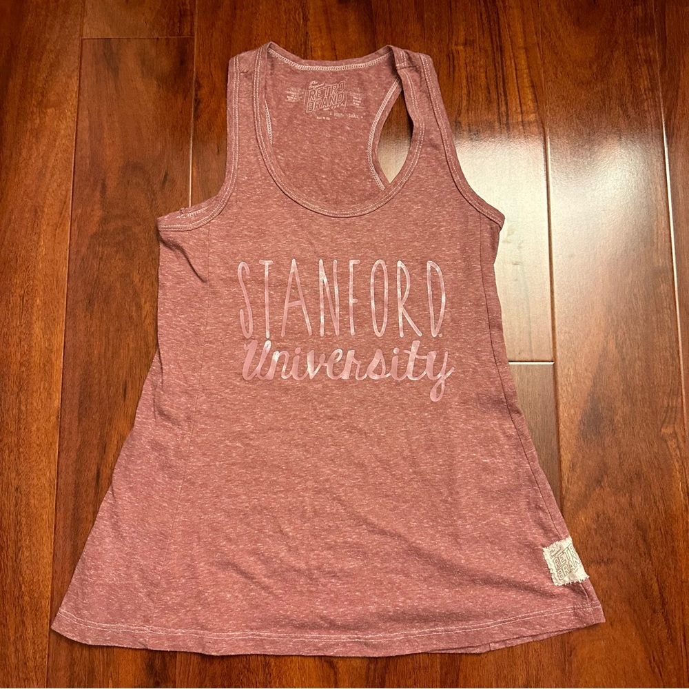Stanford Cardinal Relaxed Racerback Tank Top